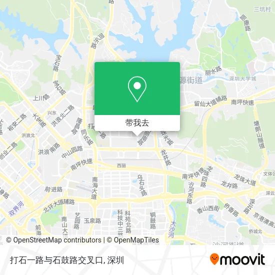 打石一路与石鼓路交叉口地图