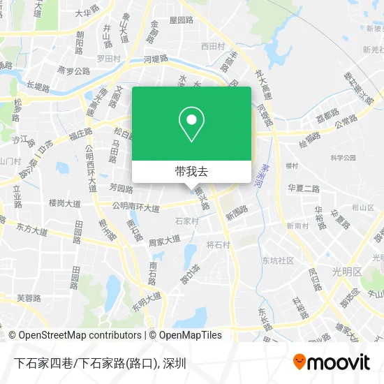 下石家四巷/下石家路(路口)地图
