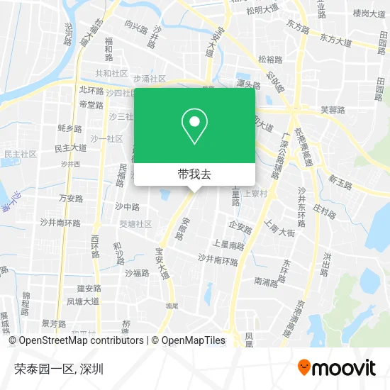 荣泰园一区地图