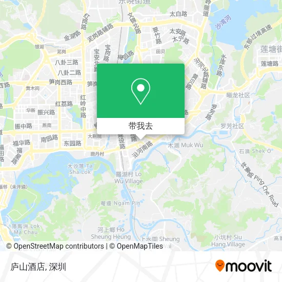 庐山酒店地图