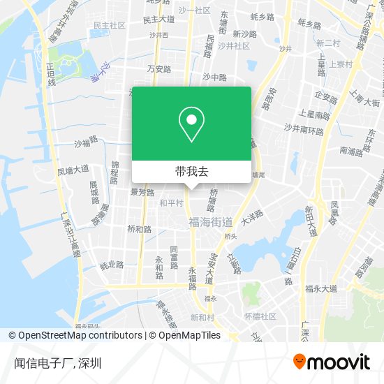 闻信电子厂地图