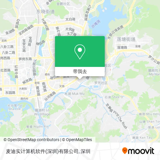 麦迪实计算机软件(深圳)有限公司地图
