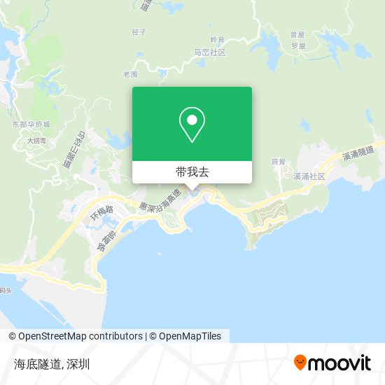 海底隧道地图