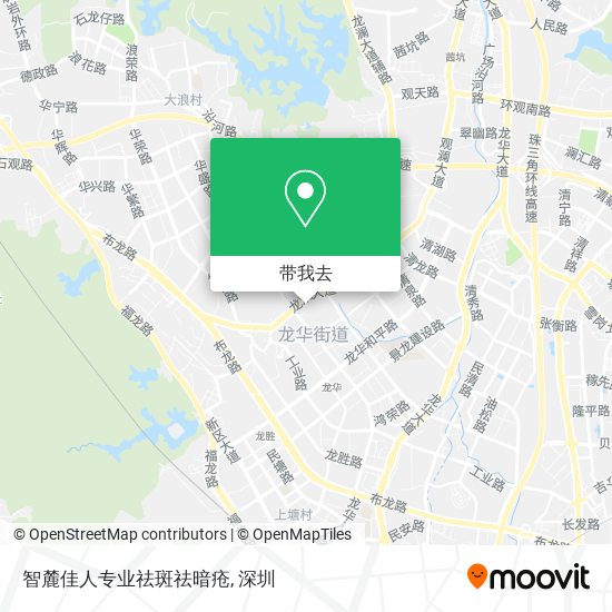 智麓佳人专业祛斑祛暗疮地图