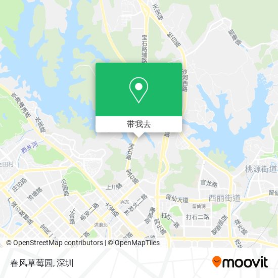 春风草莓园地图