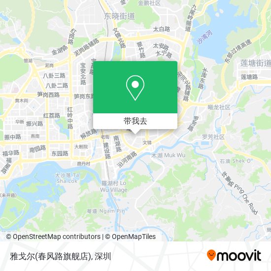 雅戈尔(春风路旗舰店)地图