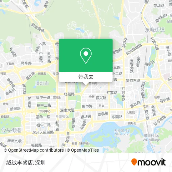 绒绒丰盛店地图