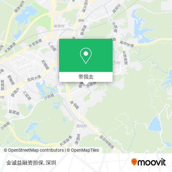 金诚益融资担保地图