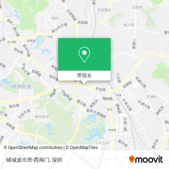 辅城派出所-西南门地图