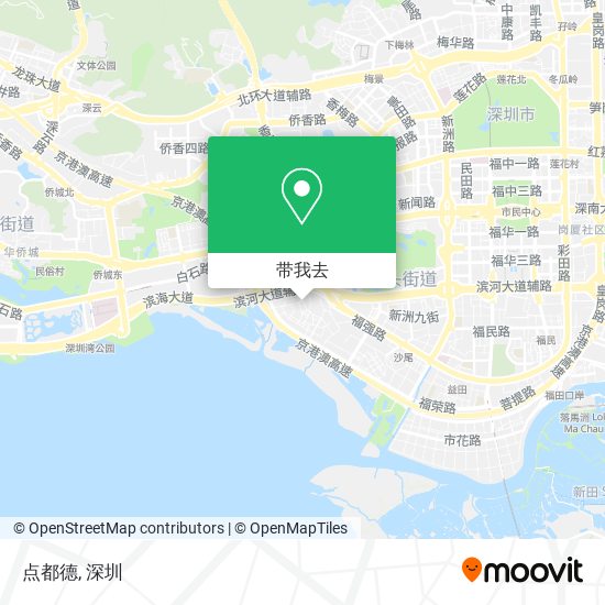 点都德地图
