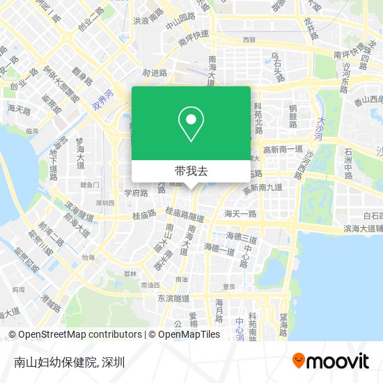 南山妇幼保健院地图