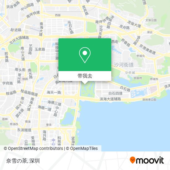 奈雪の茶地图