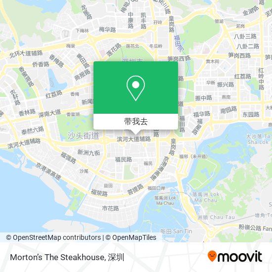 Morton’s The Steakhouse地图