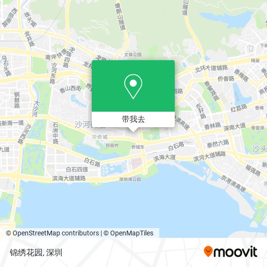 锦绣花园地图
