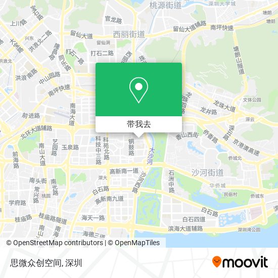 思微众创空间地图