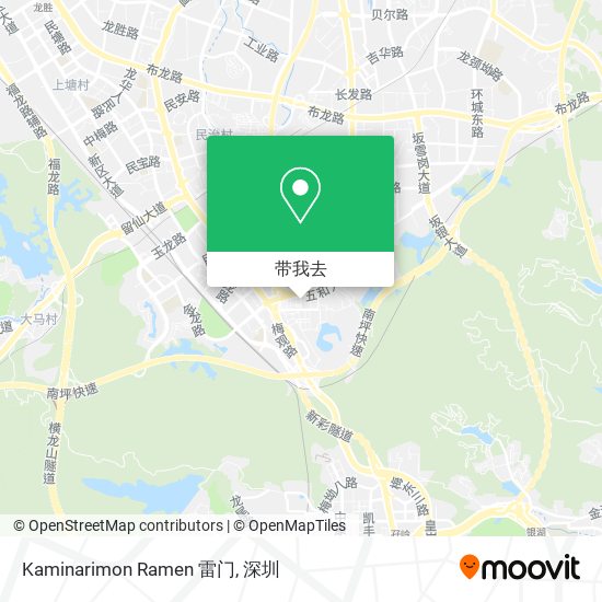 Kaminarimon Ramen 雷门地图