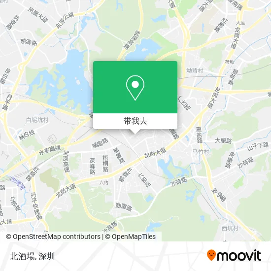北酒場地图