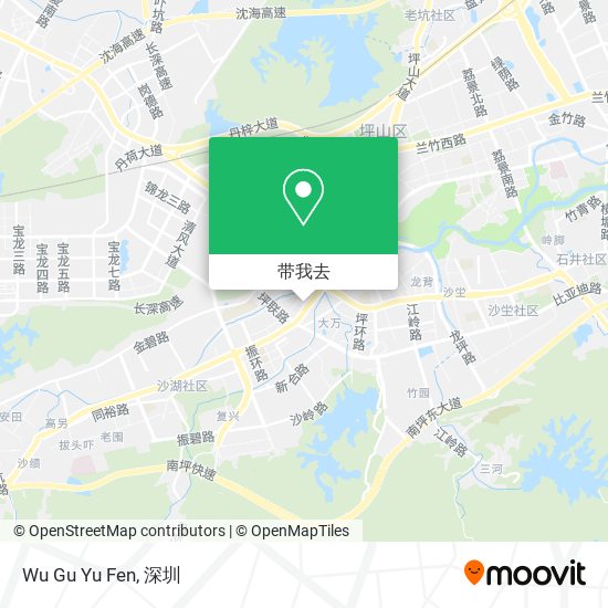 Wu Gu Yu Fen地图