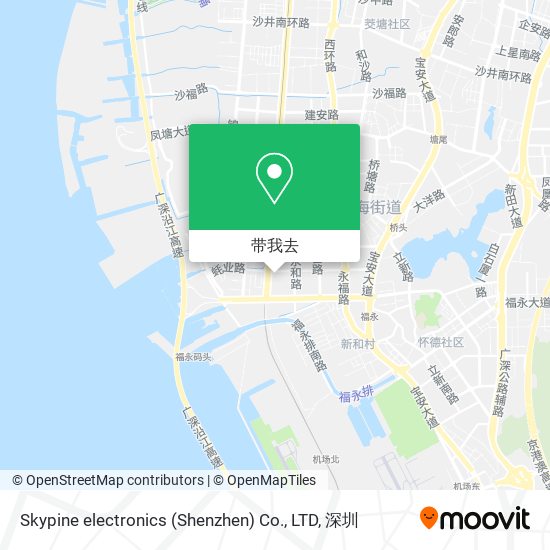 Skypine electronics (Shenzhen) Co., LTD地图