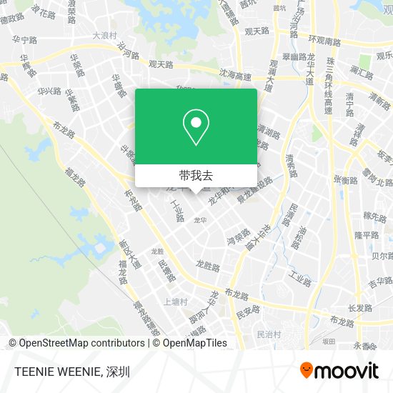 TEENIE WEENIE地图