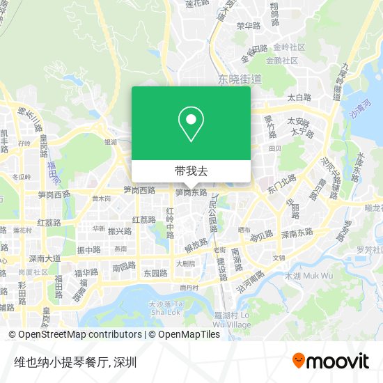 维也纳小提琴餐厅地图