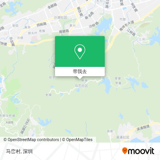 马峦村地图