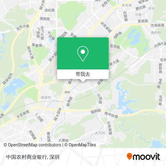 中国农村商业银行地图