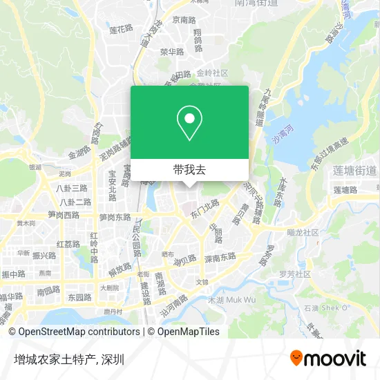 增城农家土特产地图