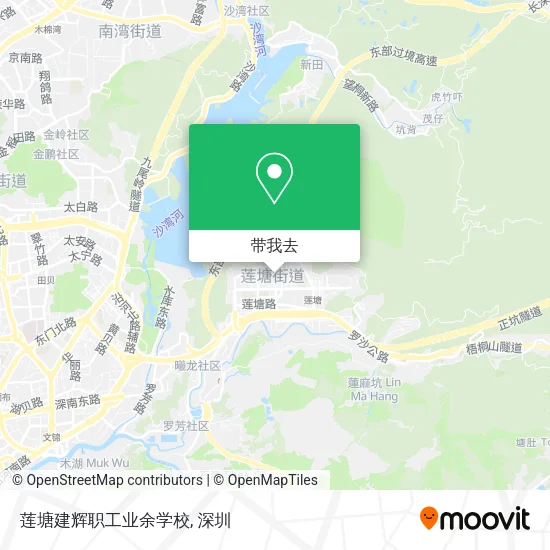 莲塘建辉职工业余学校地图