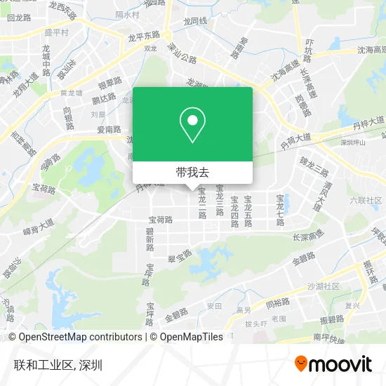 联和工业区地图