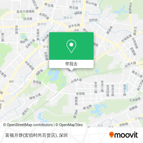 富顿月饼(宏佰时尚百货店)地图