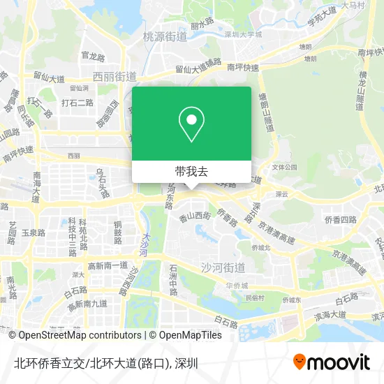 北环侨香立交/北环大道(路口)地图