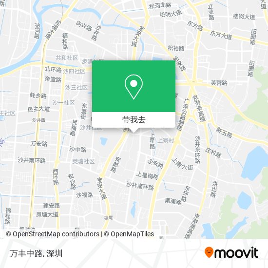 万丰中路地图