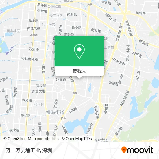 万丰万丈埔工业地图