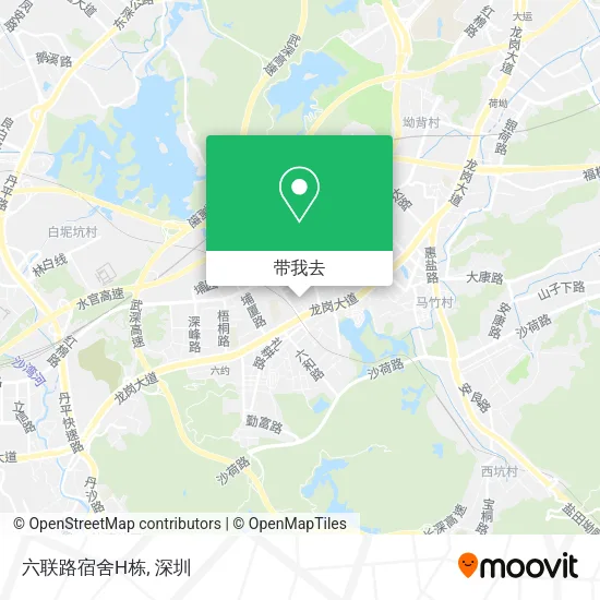 六联路宿舍H栋地图