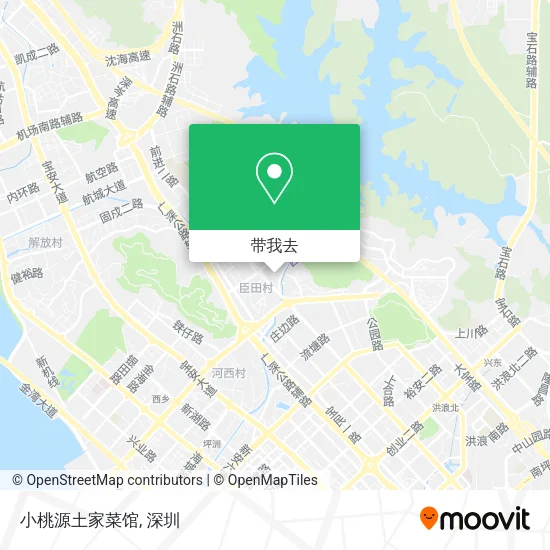 小桃源土家菜馆地图