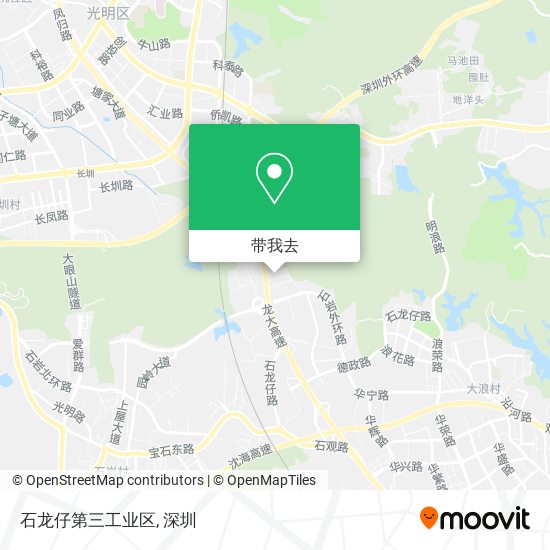 石龙仔第三工业区地图