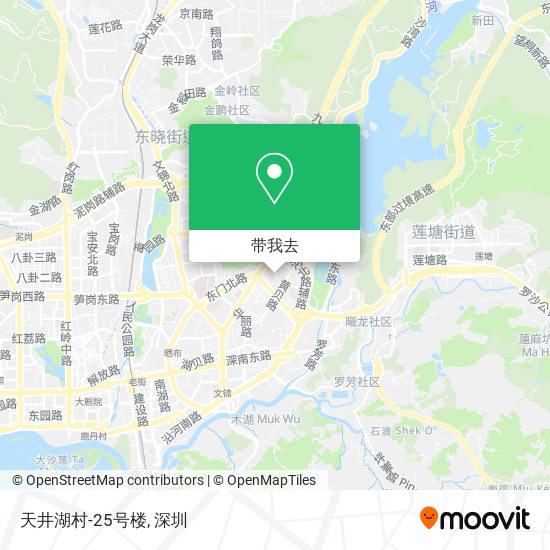 天井湖村-25号楼地图
