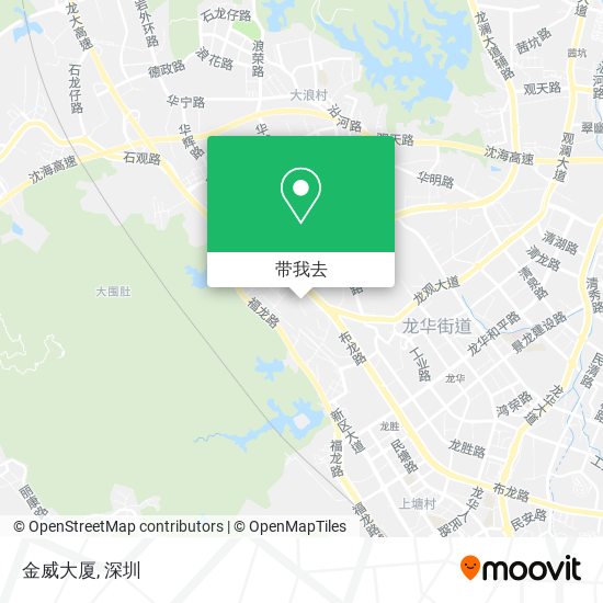 金威大厦地图