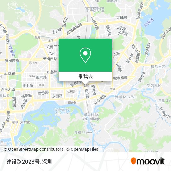 建设路2028号地图