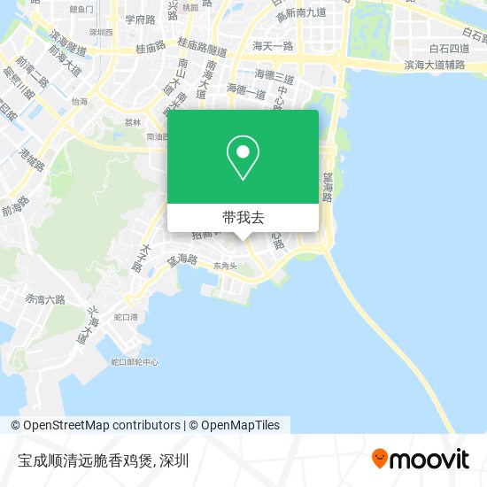 宝成顺清远脆香鸡煲地图