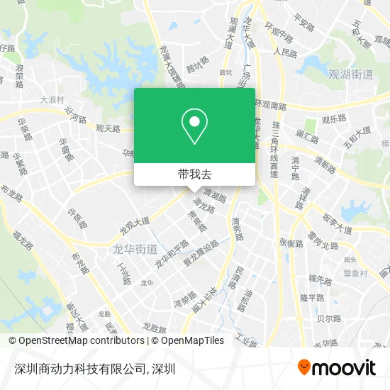 深圳商动力科技有限公司地图