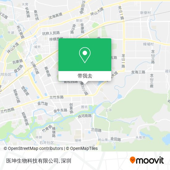 医坤生物科技有限公司地图