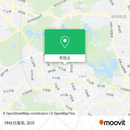 绅桂坊服装地图