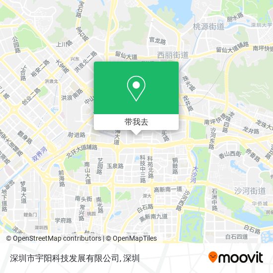 深圳市宇阳科技发展有限公司地图