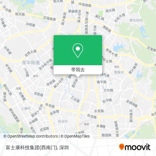 富士康科技集团(西南门)地图
