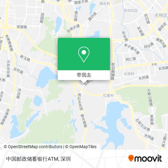 中国邮政储蓄银行ATM地图