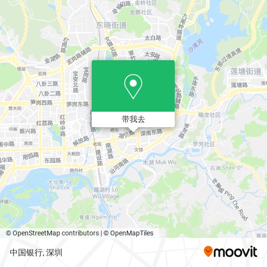 中国银行地图