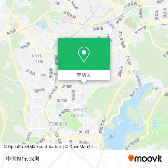中国银行地图