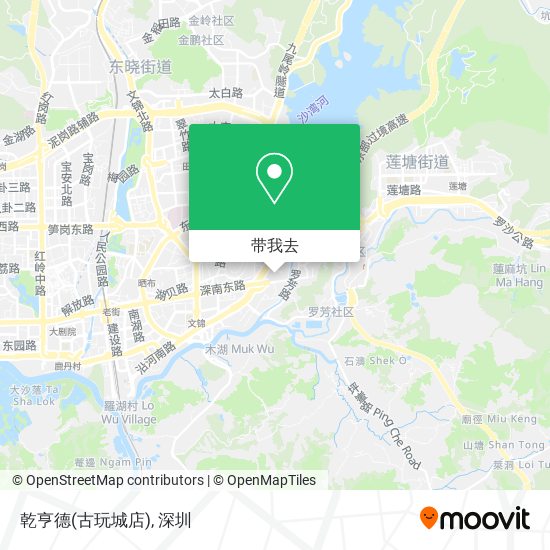 乾亨德(古玩城店)地图